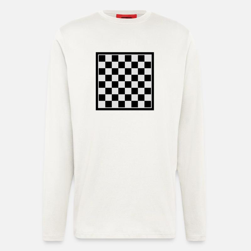 Draughts - Longsleeve - made by SPREAD  - OFF WHITE