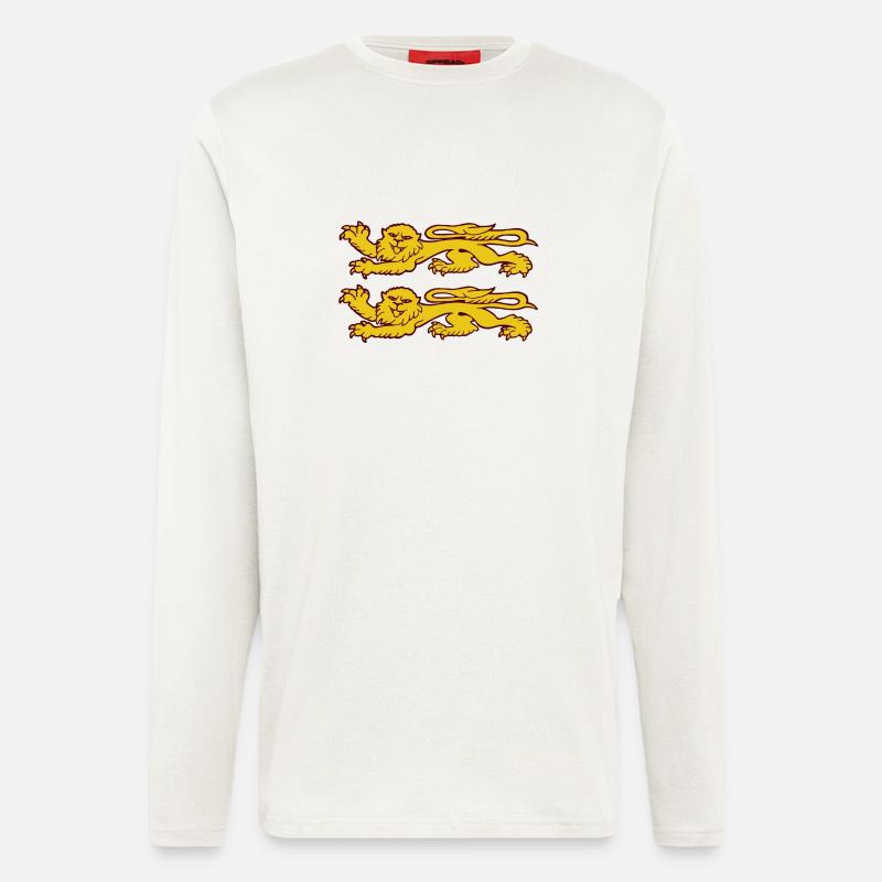 lions - Langarmshirt - made by SPREAD  - OFF WHITE