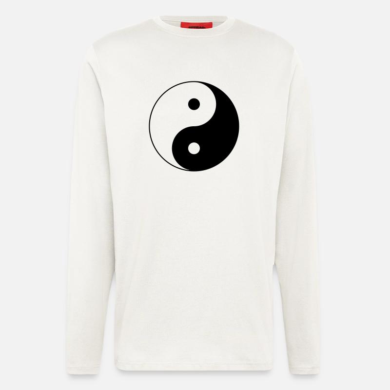 Yin Yang Symbol (Vector) - Longsleeve - made by SPREAD  - OFF WHITE