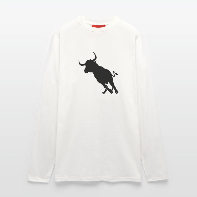 toro Camiseta de manga larga ecológica de corte relaxed fabricada en la UE