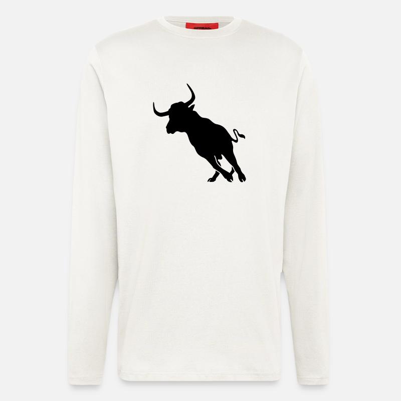 bull - Longsleeve - made by SPREAD  - OFF WHITE