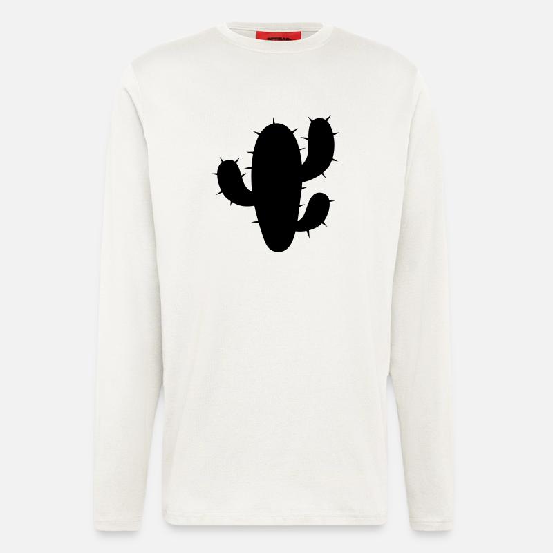 Kaktus - Langarmshirt - made by SPREAD  - OFF WHITE