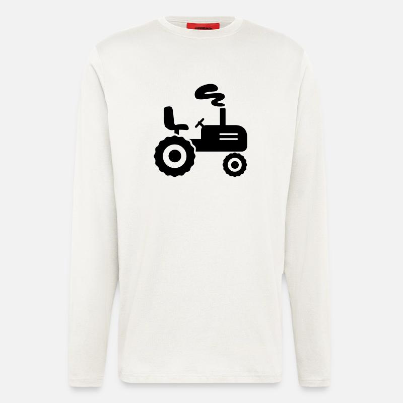 Traktor - Langarmshirt - made by SPREAD  - OFF WHITE