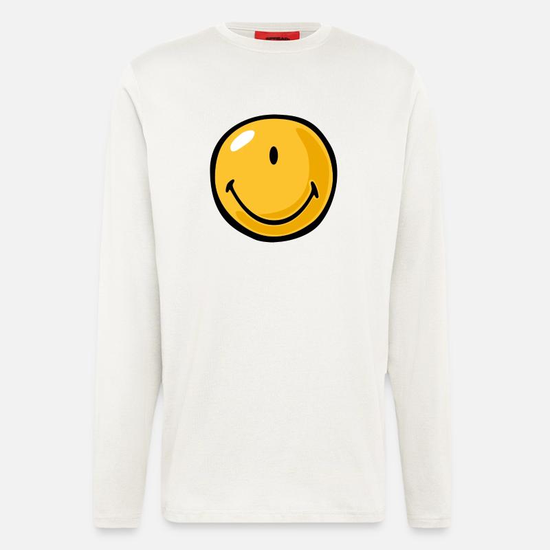 Smiley cyclops - Langarmshirt - made by SPREAD  - OFF WHITE