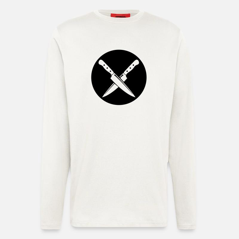 messer - Langarmshirt - made by SPREAD  - OFF WHITE