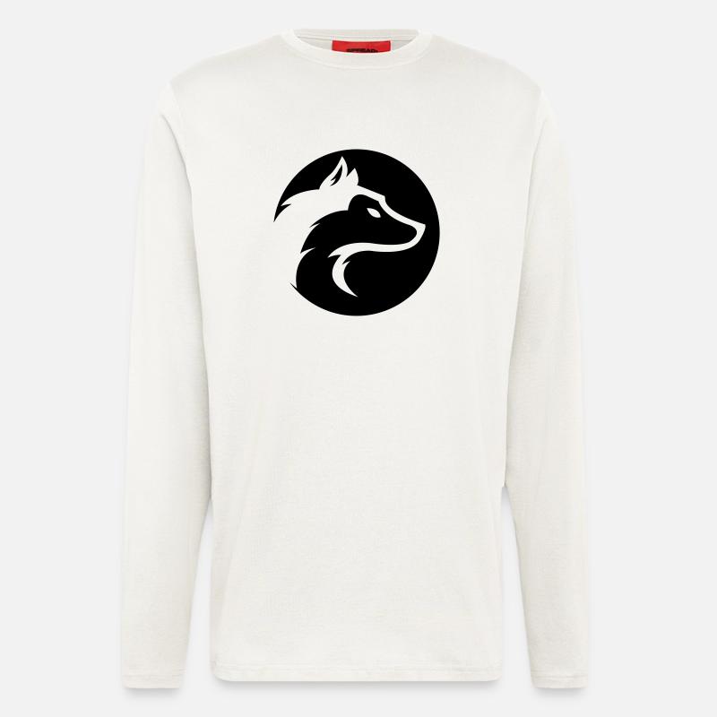 wolf - Longsleeve - made by SPREAD  - OFF WHITE
