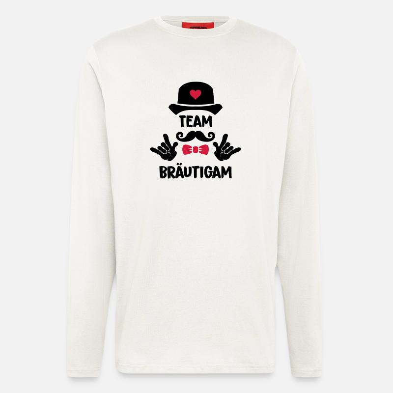 team_braeutigam_002 - Langarmshirt - made by SPREAD  - OFF WHITE
