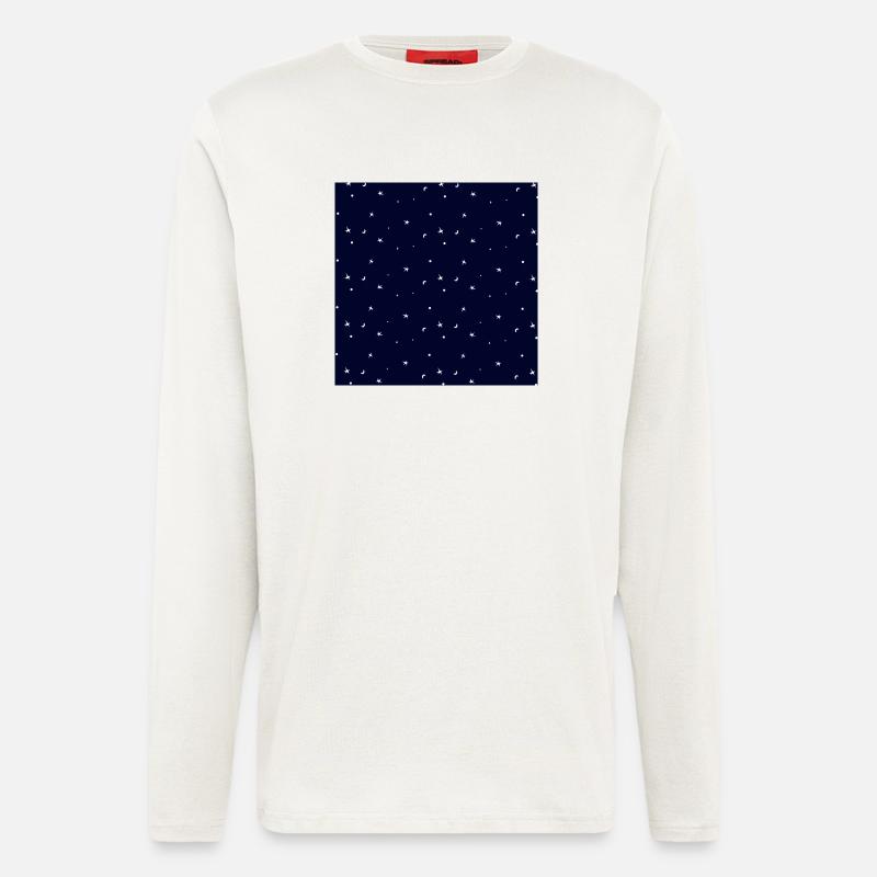 Star pattern - Longsleeve - made by SPREAD  - OFF WHITE