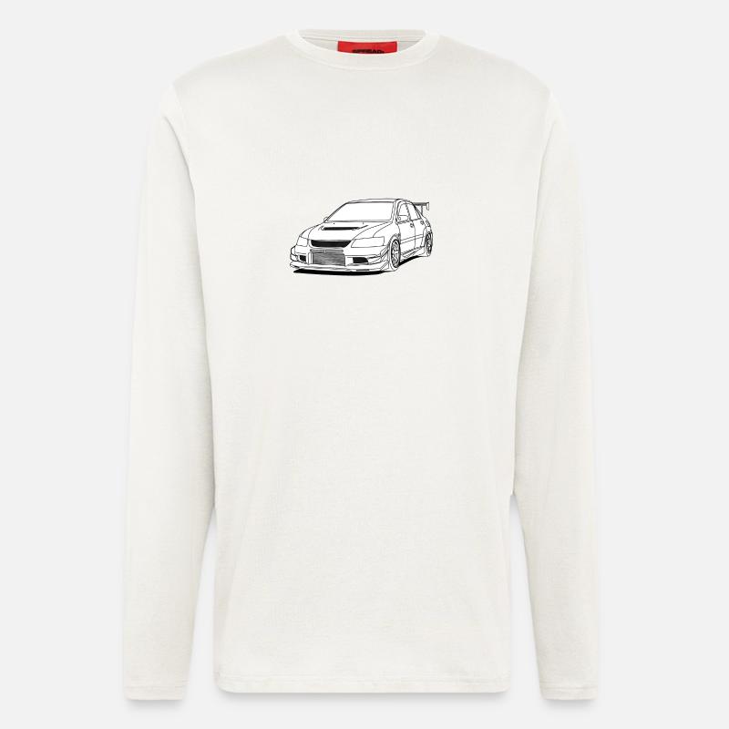 Lancer white - Langarmshirt - made by SPREAD  - OFF WHITE