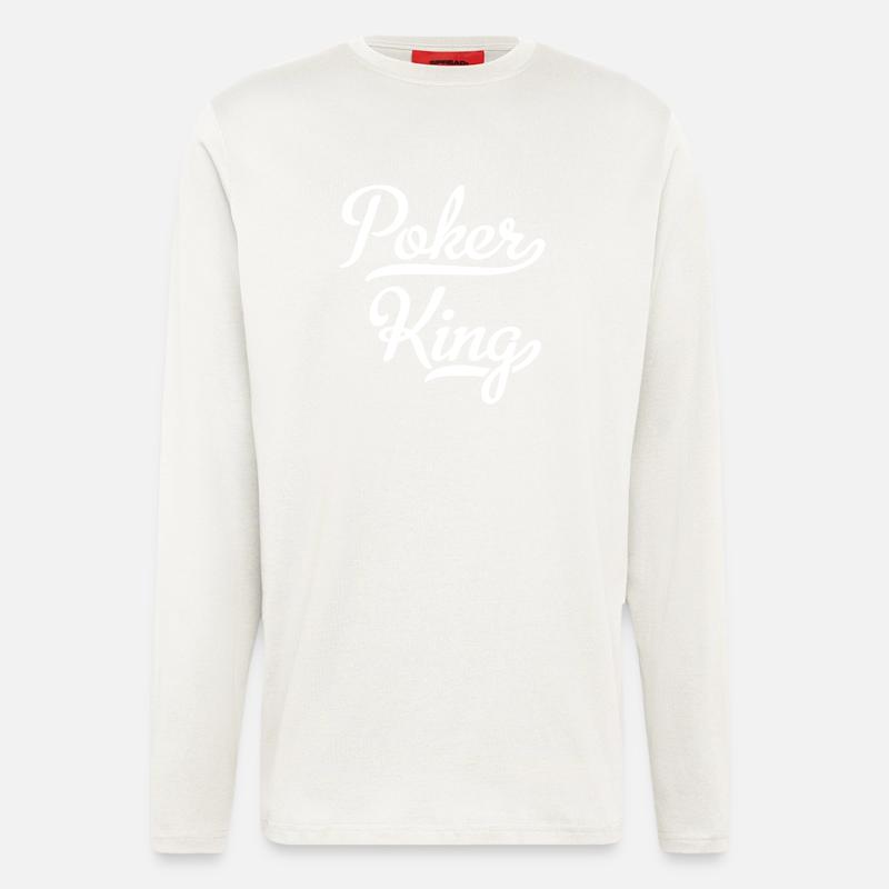Poker - Langarmshirt - made by SPREAD  - OFF WHITE