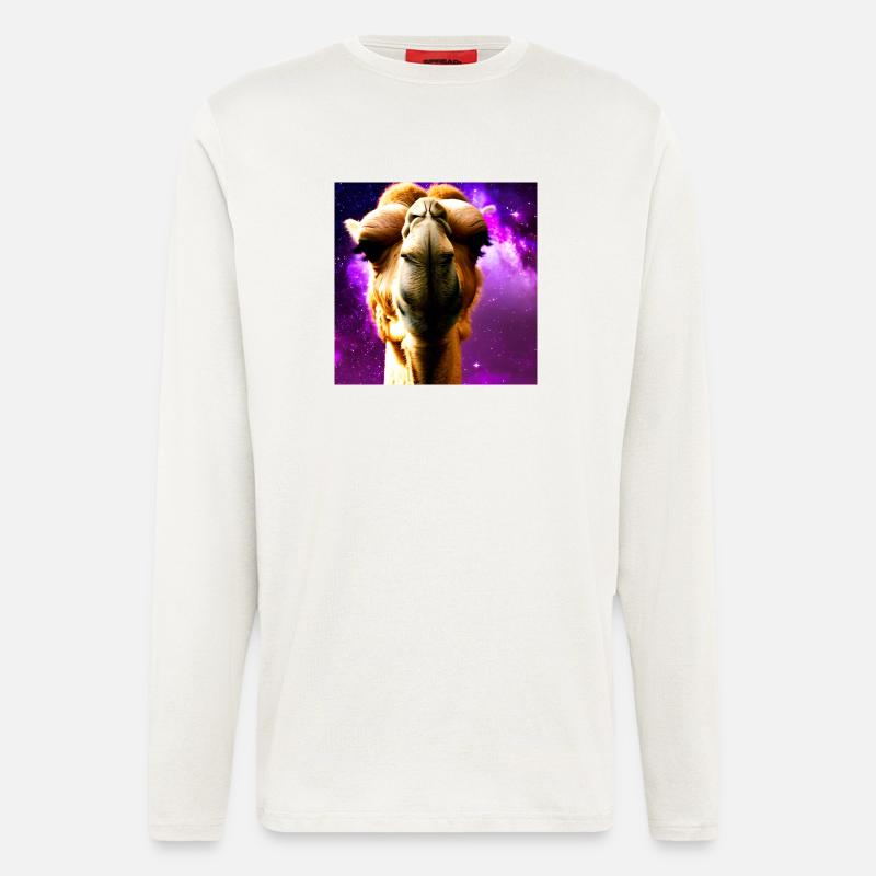 Dromedary Head - Camel - Longsleeve - made by SPREAD  - OFF WHITE