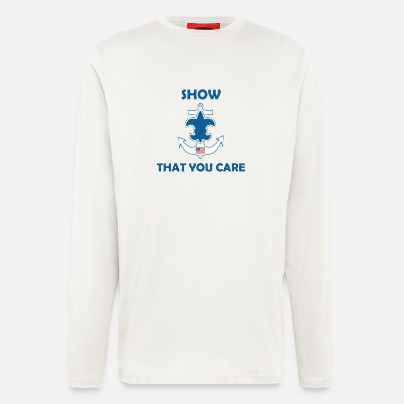 Seepfadfindergesetz Gelübde - Langarmshirt - made by SPREAD - OFF WHITE