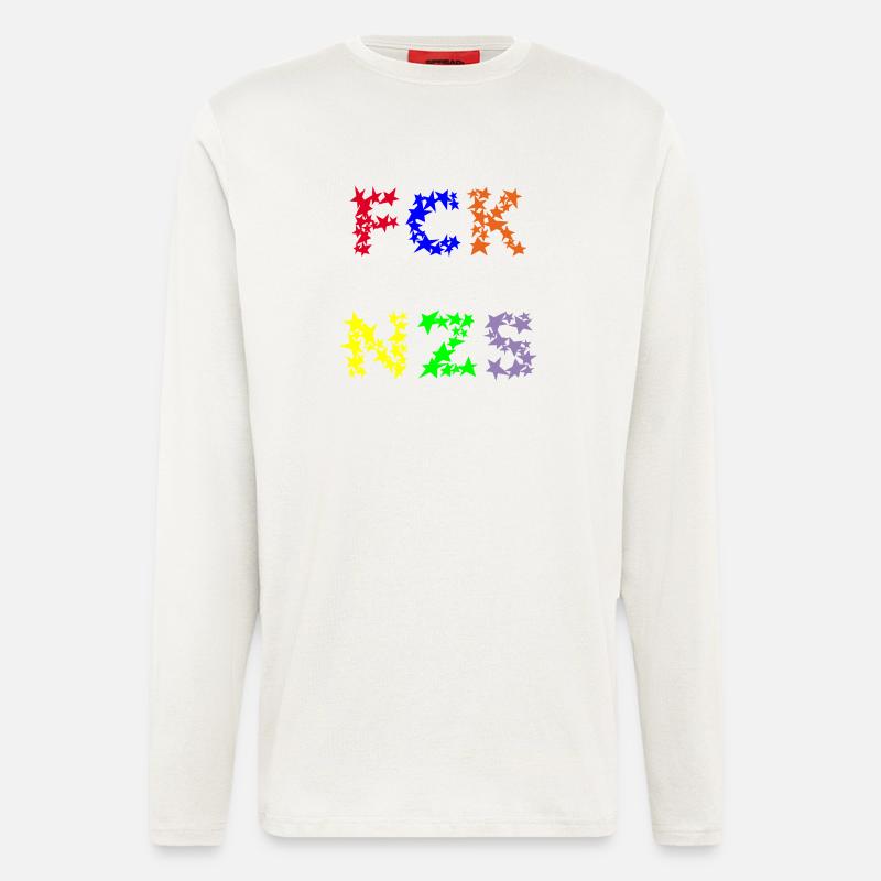 FCK NZS - Langarmshirt - made by SPREAD  - OFF WHITE