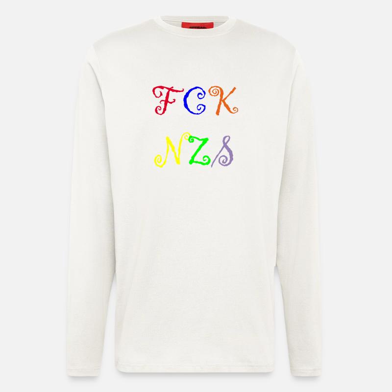 FCK NZS - Longsleeve - made by SPREAD  - OFF WHITE