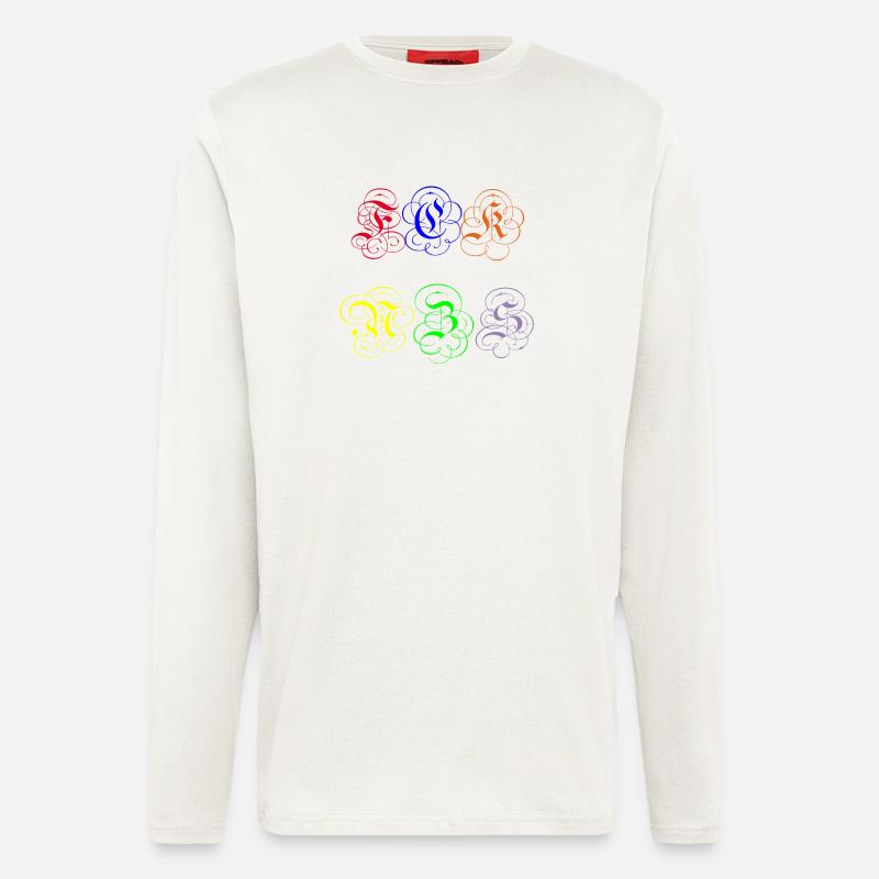 FCK NZS - Langarmshirt - made by SPREAD  - OFF WHITE