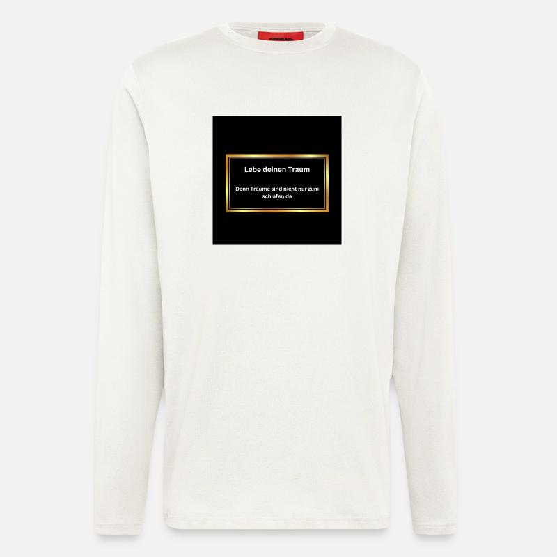 Traumleben - Langarmshirt - made by SPREAD  - OFF WHITE