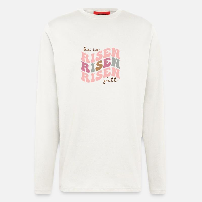 He is risen - Longsleeve - made by SPREAD  - OFF WHITE