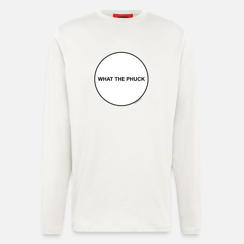 what the phuck - Langarmshirt - made by SPREAD  - OFF WHITE