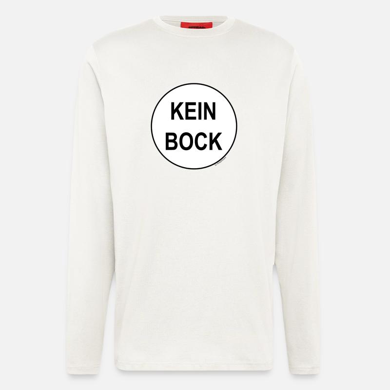 kein bock - Langarmshirt - made by SPREAD  - OFF WHITE