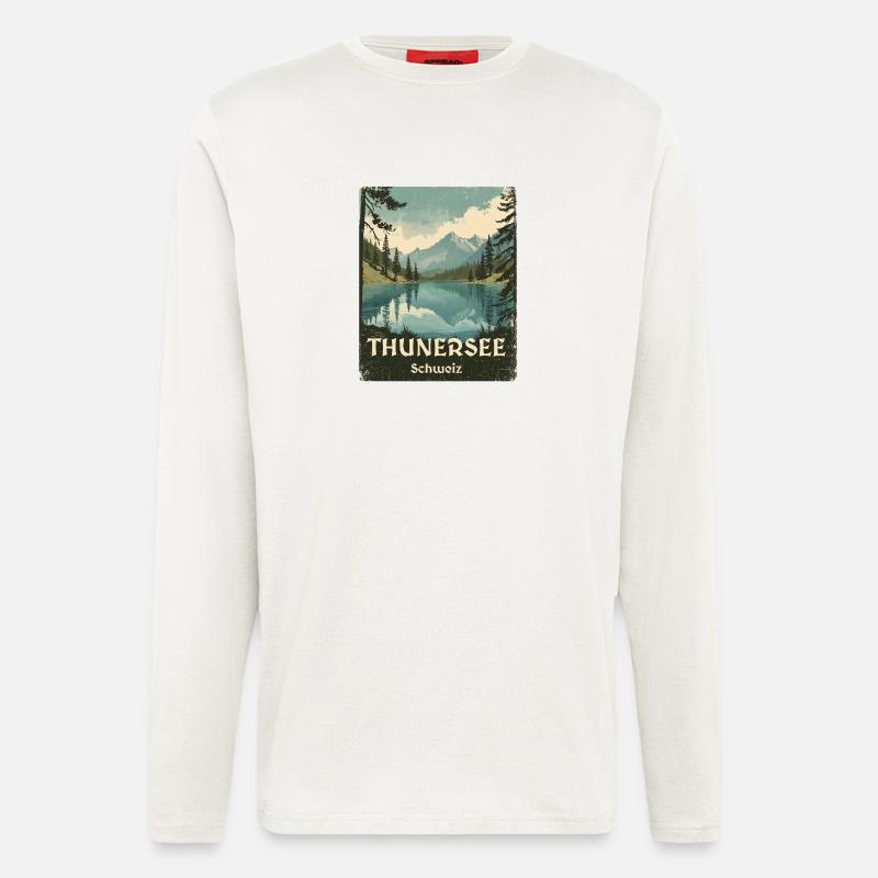 Thunersee - Langarmshirt - made by SPREAD  - OFF WHITE