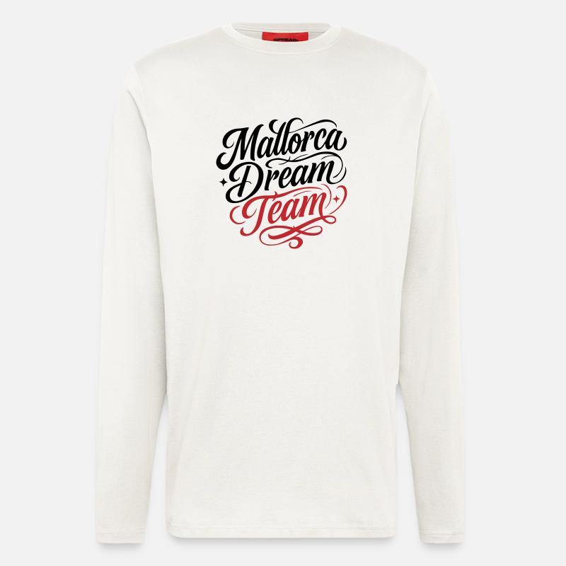 Mallorca Dream Team - Longsleeve - made by SPREAD  - OFF WHITE