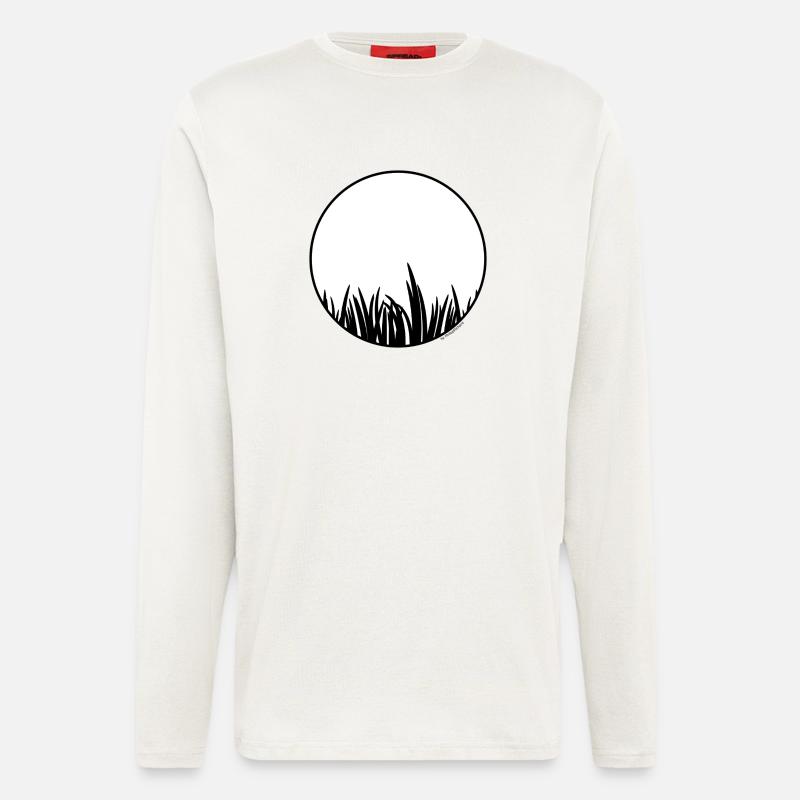 Gras - Langarmshirt - made by SPREAD  - OFF WHITE