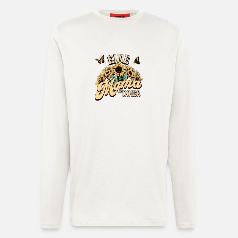 A mom forever - Longsleeve - made by SPREAD  - OFF WHITE