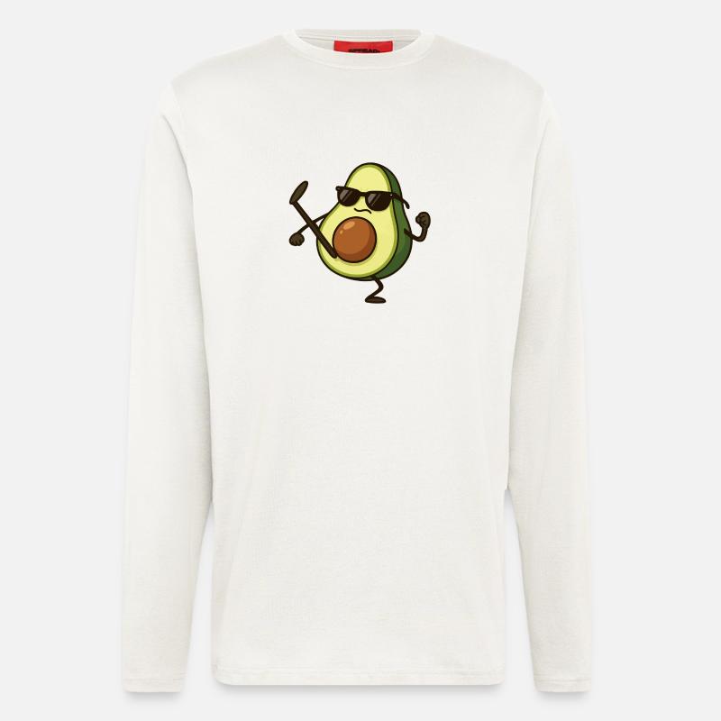 avocado karate - Langarmshirt - made by SPREAD  - OFF WHITE