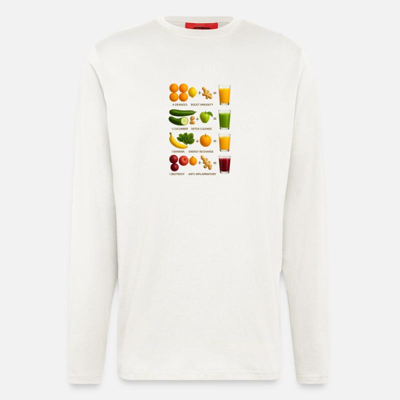 SAFT - Langarmshirt - made by SPREAD  - OFF WHITE