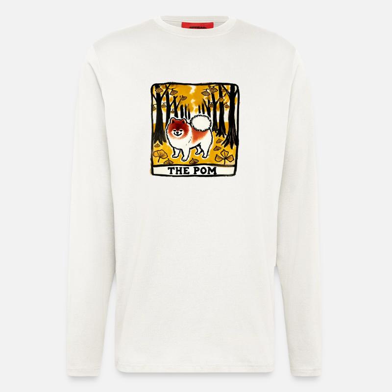 Der Pom - Langarmshirt - made by SPREAD  - OFF WHITE