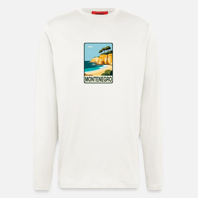 Montenegro - Langarmshirt - made by SPREAD  - OFF WHITE