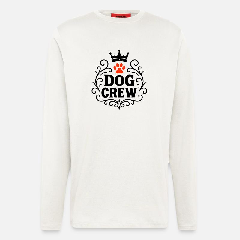 Dog Crew - Longsleeve - made by SPREAD  - OFF WHITE