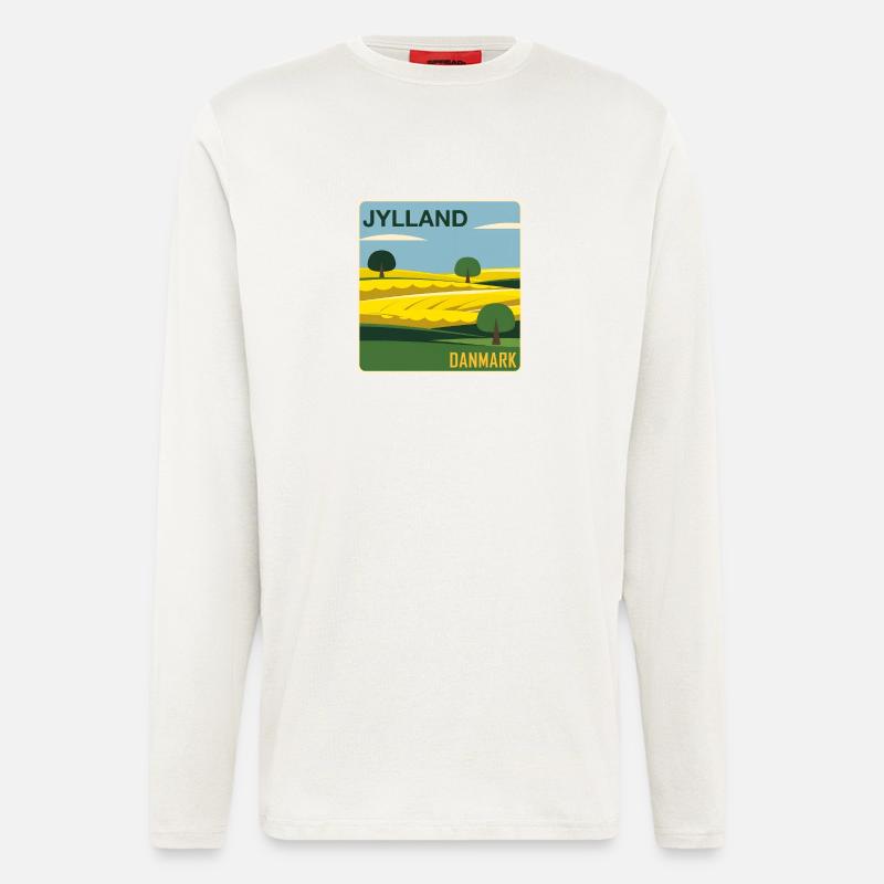 Jutland Jylland Denmark - Longsleeve - made by SPREAD - OFF WHITE