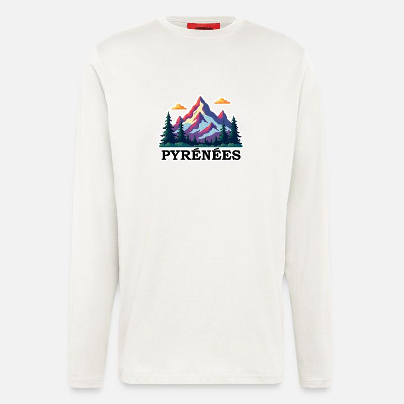 Pyrenaeen Pyrenees - Longsleeve - made by SPREAD  - OFF WHITE