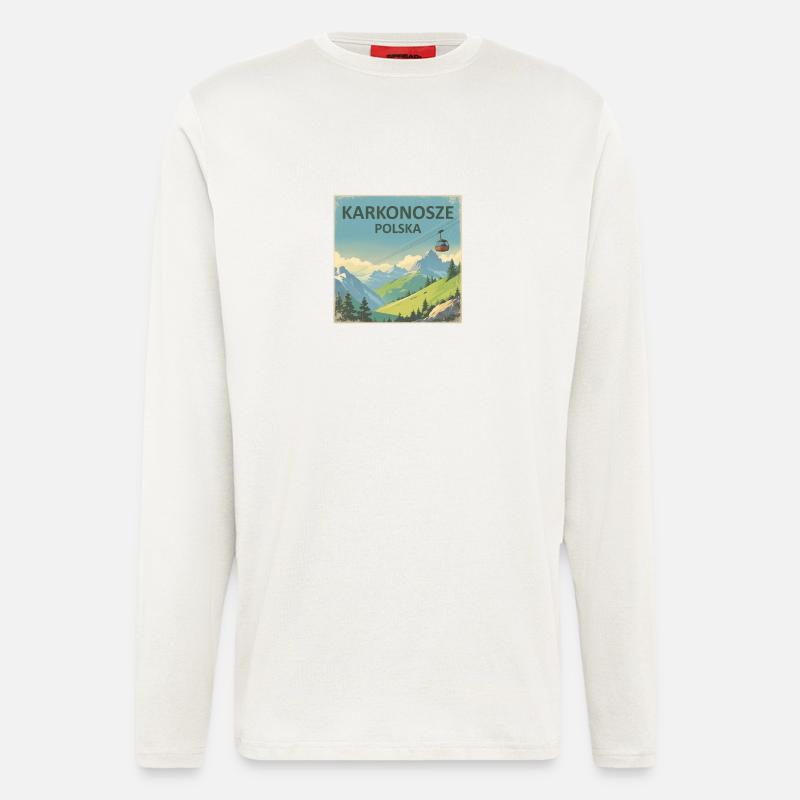 Riesengebirge - Langarmshirt - made by SPREAD  - OFF WHITE