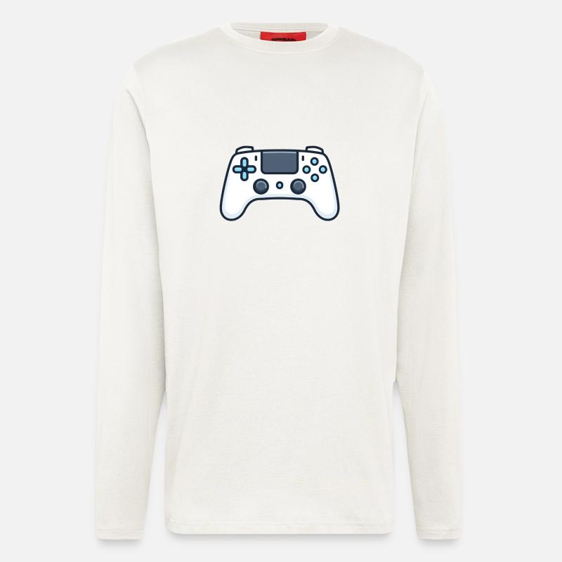 Gamepad for console gamepad - Longsleeve - made by SPREAD  - OFF WHITE