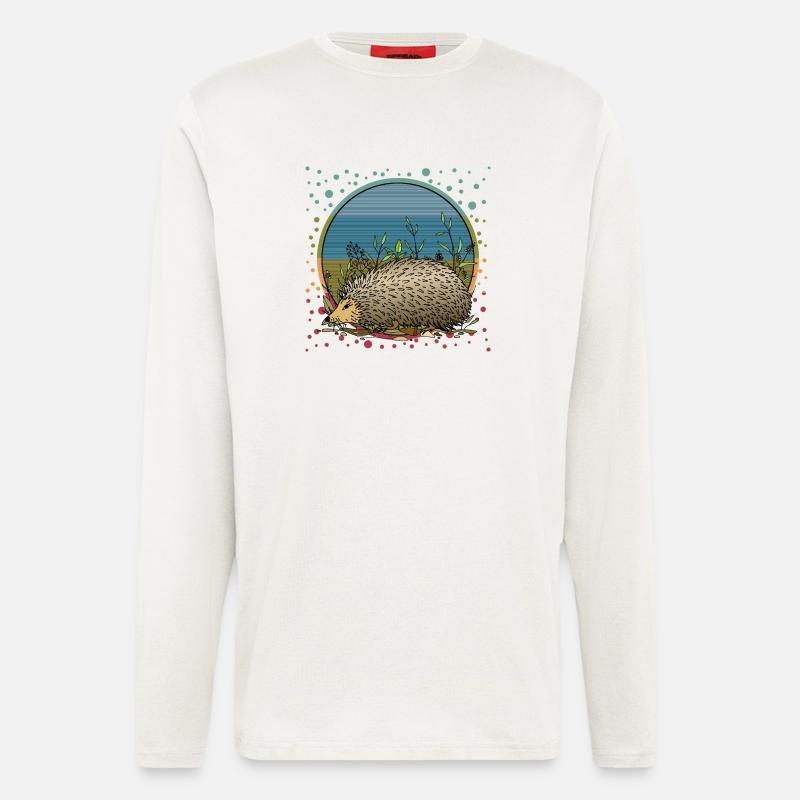 Igel - Langarmshirt - made by SPREAD  - OFF WHITE