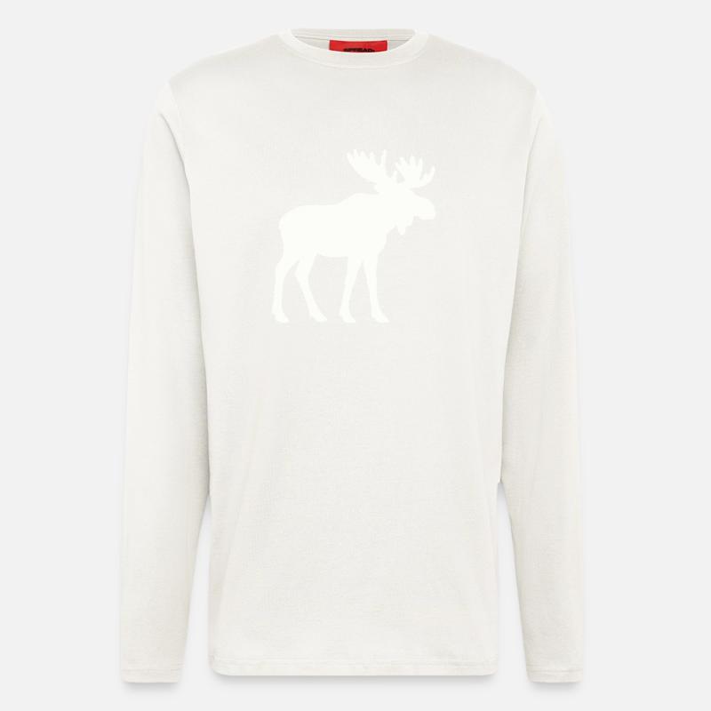 elch - Langarmshirt - made by SPREAD  - OFF WHITE