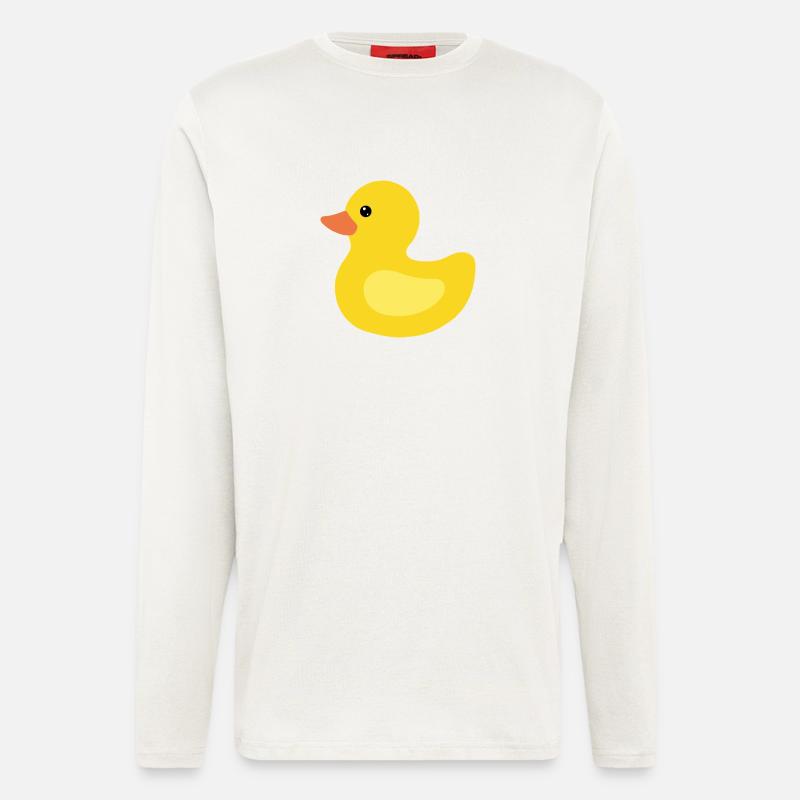 Quietscheentchen - Langarmshirt - made by SPREAD  - OFF WHITE