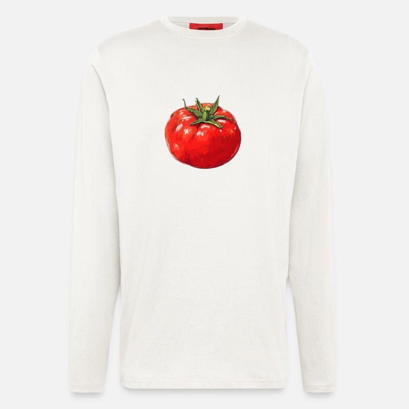 Tomate - Langarmshirt - made by SPREAD  - OFF WHITE
