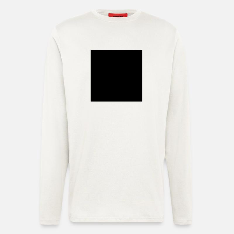 Quadrat - Langarmshirt - made by SPREAD  - OFF WHITE