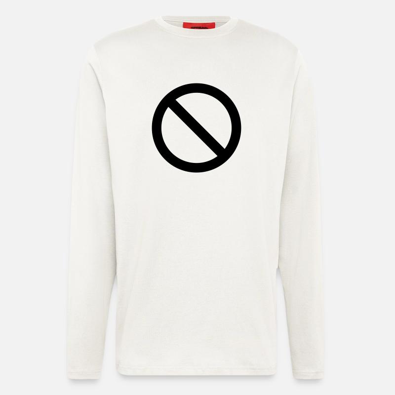 VERBOTEN!!!! - Langarmshirt - made by SPREAD  - OFF WHITE