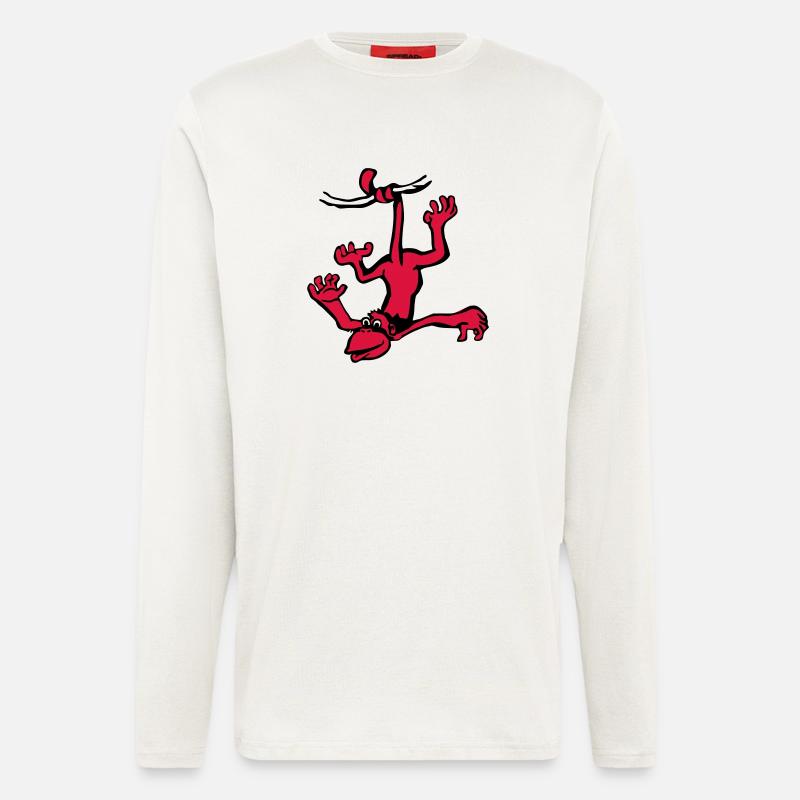 Affe - Langarmshirt - made by SPREAD  - OFF WHITE