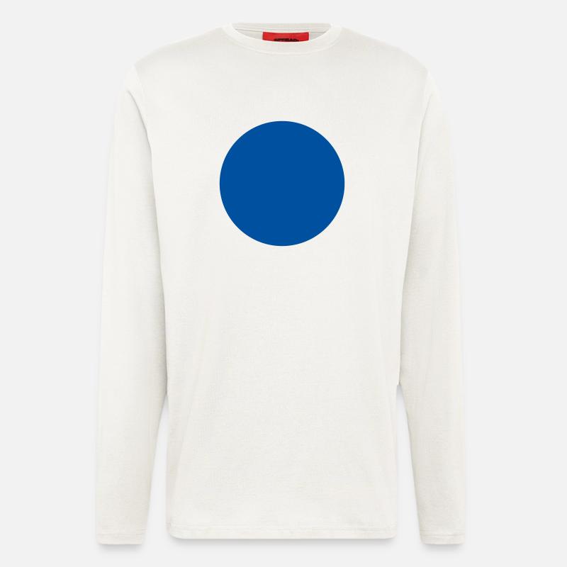 Kreis (1c) - Langarmshirt - made by SPREAD  - OFF WHITE