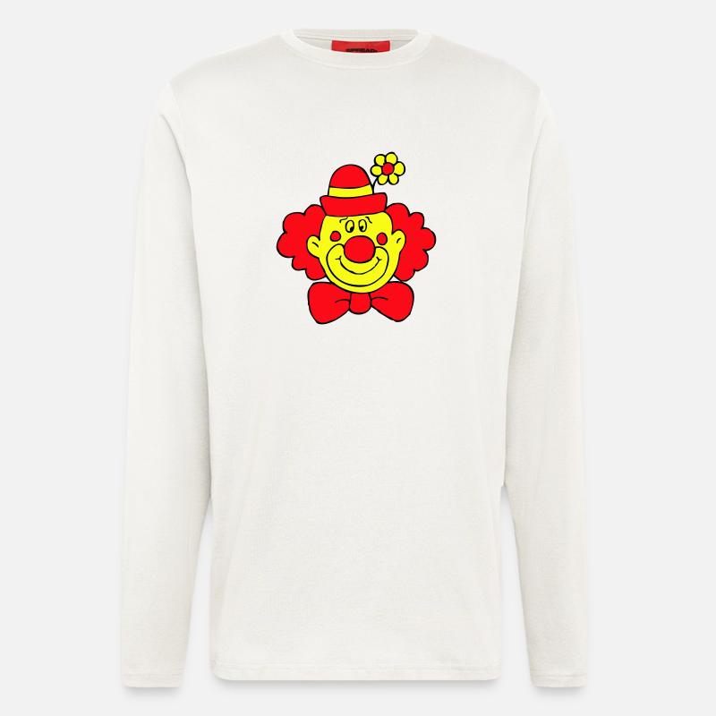 Clown - Langarmshirt - made by SPREAD  - OFF WHITE