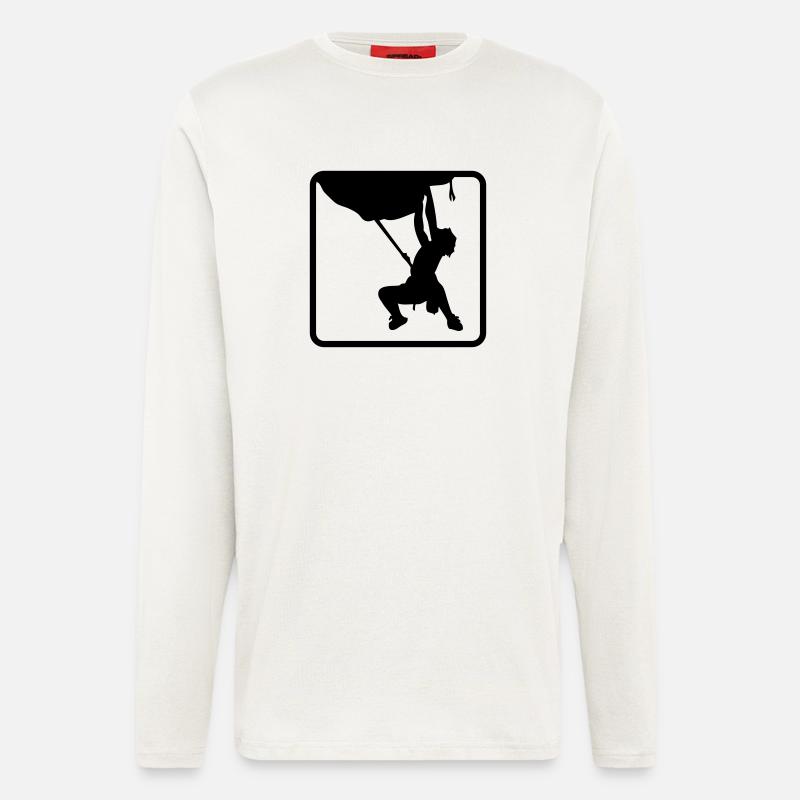 klettern01 - Langarmshirt - made by SPREAD  - OFF WHITE
