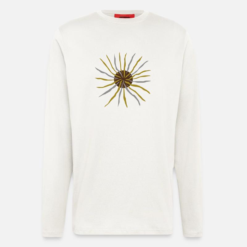 Sonne - Langarmshirt - made by SPREAD  - OFF WHITE