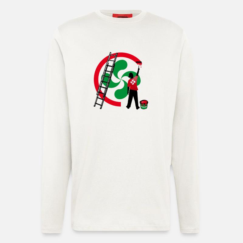 Euskadi - Langarmshirt - made by SPREAD  - OFF WHITE