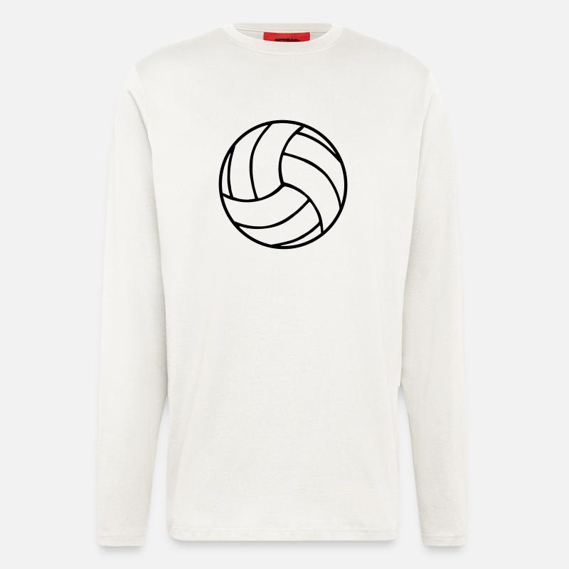 Volleyball - Langarmshirt - made by SPREAD  - OFF WHITE