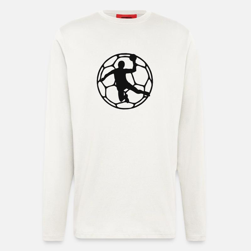 Handball - Longsleeve - made by SPREAD  - OFF WHITE